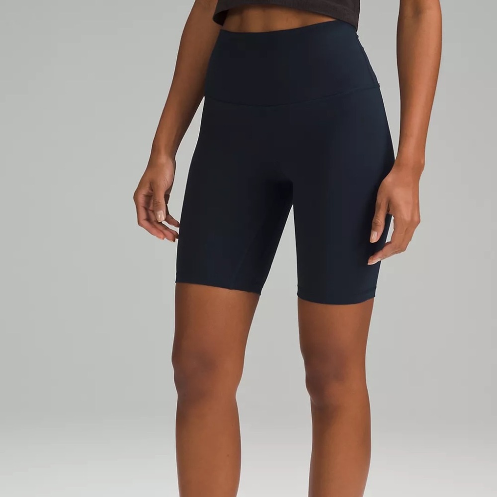 lululemon athletica Black Bike Shorts